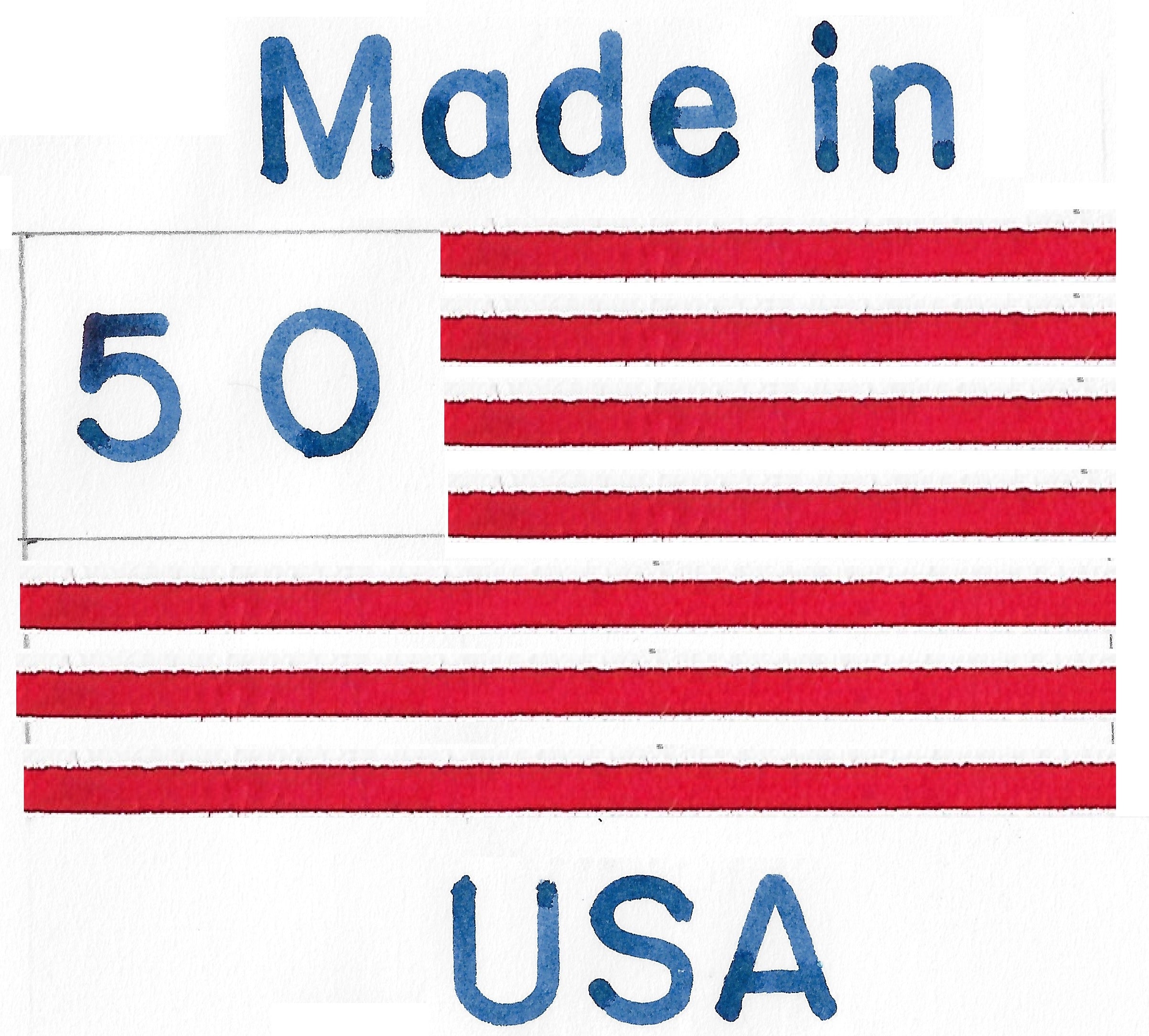 Made in USA (Hand drafted Icon by Evolvent)
