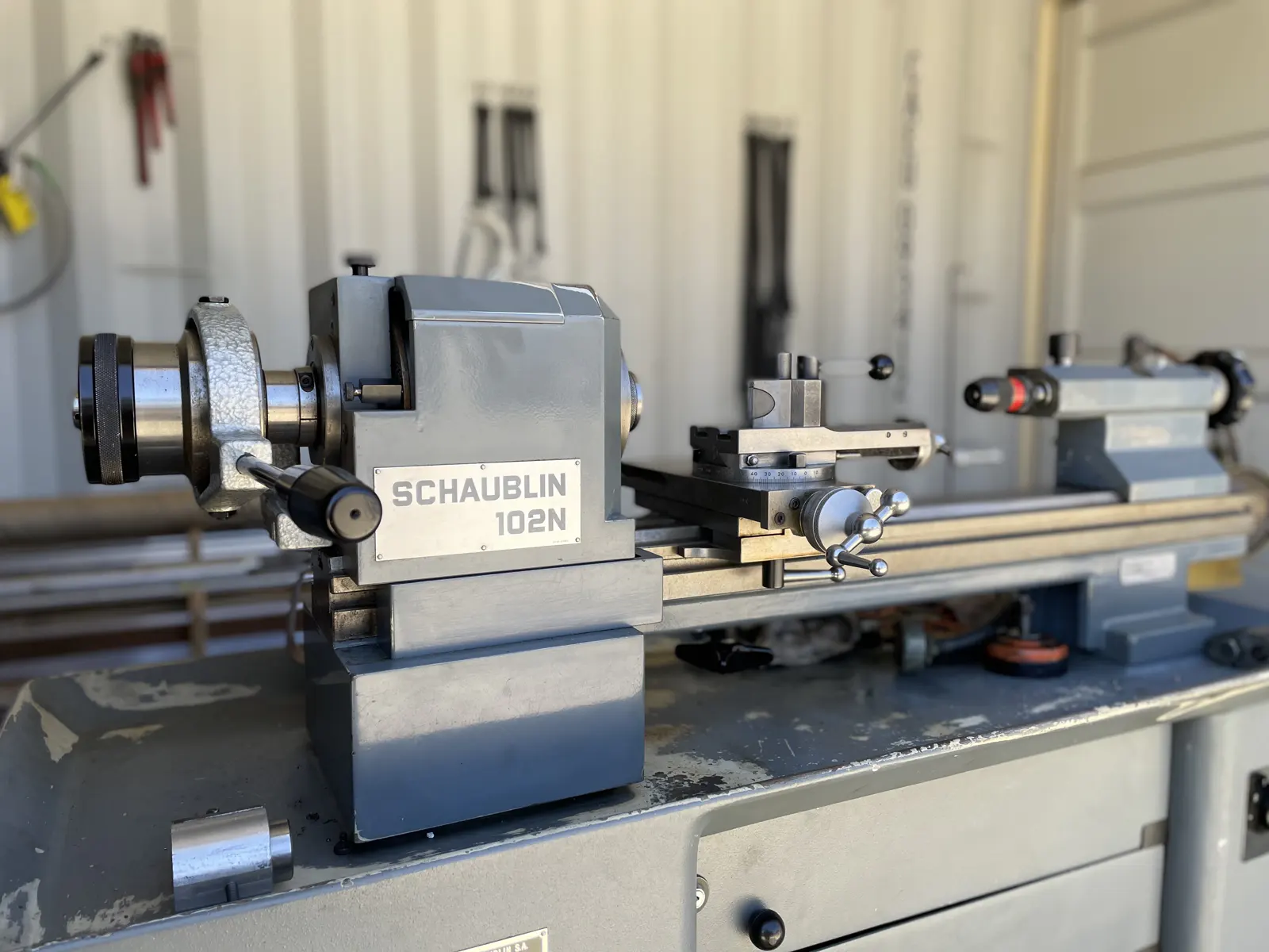 SCHAUBLIN 102N MANUAL LATHE